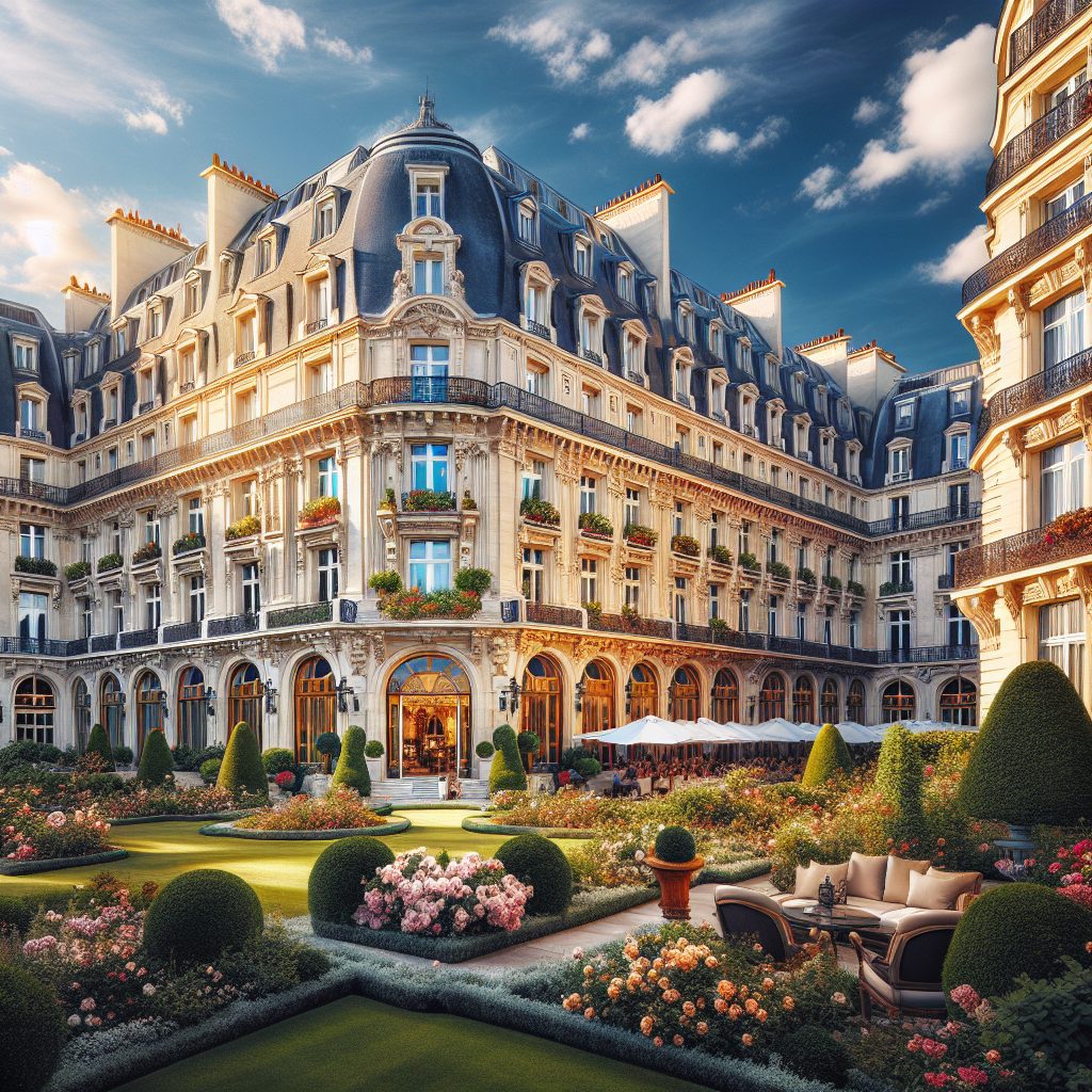 Grand Hotel du Palais Royal Paris France with Garden Suites