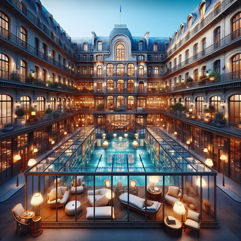 Hotel Square Louvois Paris France with Indoor Pool Suites