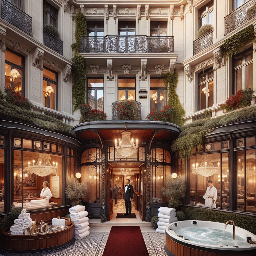 Le Roch Hotel Paris France with Boutique Spa Suites
